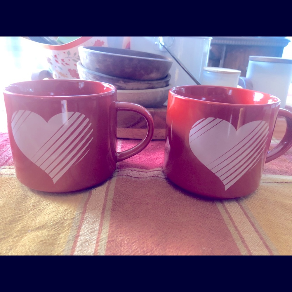 Heart mugs ♥️